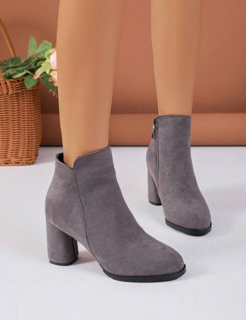 Botine SHEIN, gri