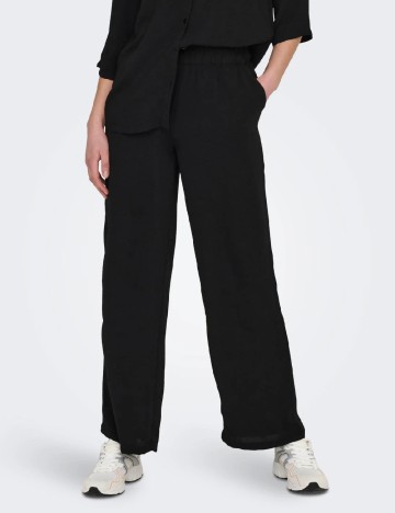 Pantaloni Jacqueline de Yong, negru