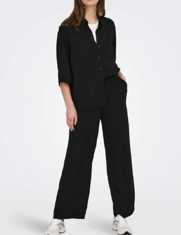 Pantaloni Jacqueline de Yong, negru Negru