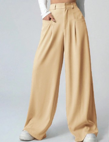 Pantaloni SHEIN, maro