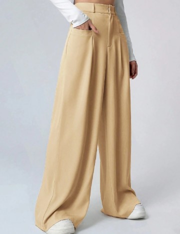 Pantaloni SHEIN, maro