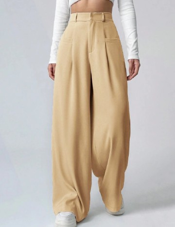 Pantaloni SHEIN, maro