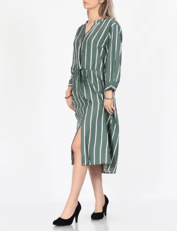 Rochie medie Jacqueline de Yong, verde Verde