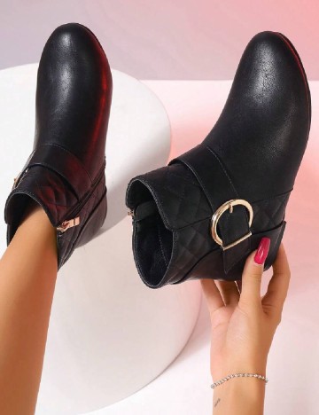 Botine SHEIN, negru