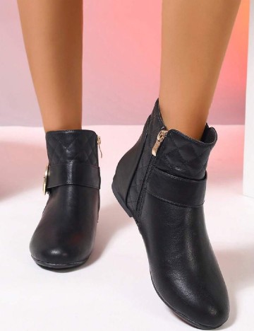 Botine SHEIN, negru