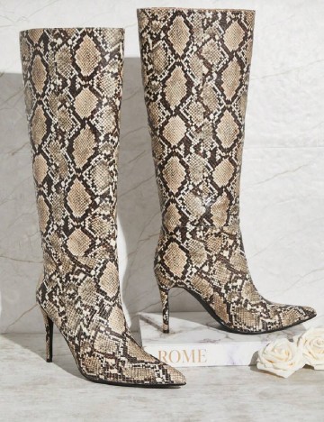 Cizme SHEIN, animal print