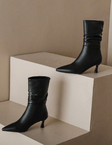 Botine SHEIN, negru