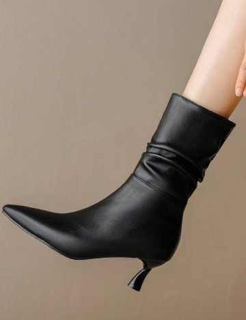 Botine SHEIN, negru