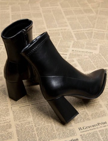 Botine SHEIN, negru