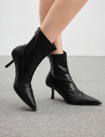 Botine SHEIN, negru