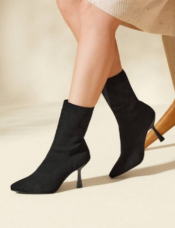 Botine SHEIN, negru