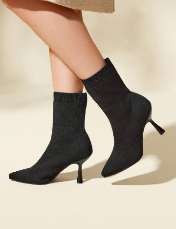 Botine SHEIN, negru