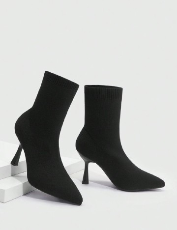 Botine SHEIN, negru