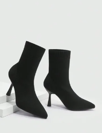 Botine SHEIN, negru Negru