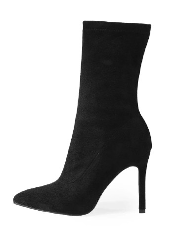 Botine SHEIN, negru