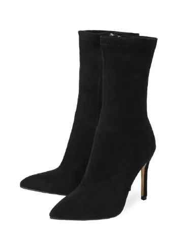 Botine SHEIN, negru Negru