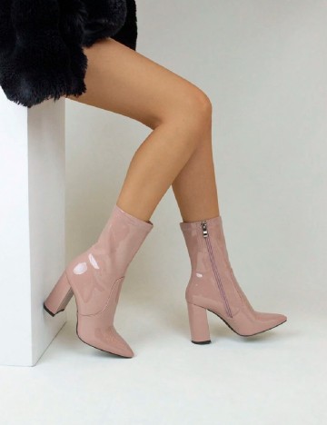 Botine SHEIN, roz