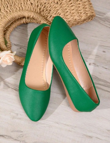 Balerini SHEIN, verde