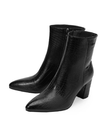 Botine SHEIN, negru