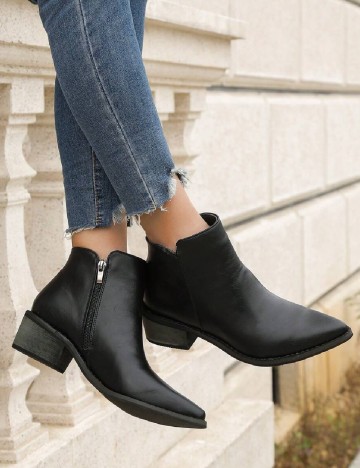 Botine SHEIN, negru