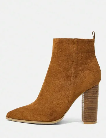 Botine SHEIN, maro Maro