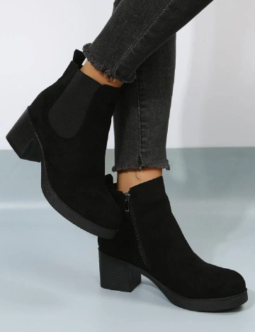 Botine SHEIN, negru