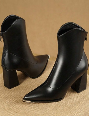 Botine SHEIN, negru