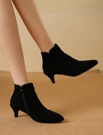 Botine SHEIN, negru