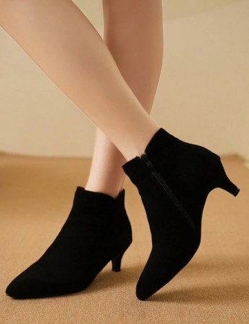 Botine SHEIN, negru