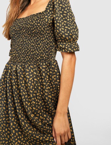 Rochie lunga Boohoo, floral print