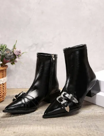 Botine SHEIN, negru Negru