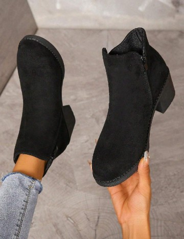 Botine SHEIN, negru