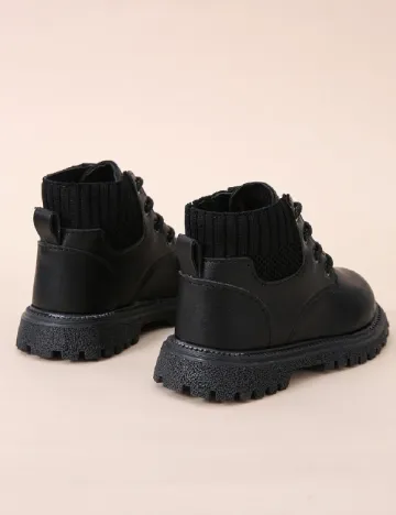 Ghete Shein Kids, negru Negru