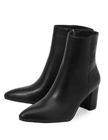 Botine SHEIN, negru