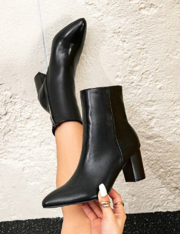 Botine SHEIN, negru