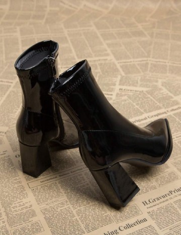 Botine SHEIN, negru