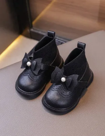 Ghete Shein Kids, negru Negru