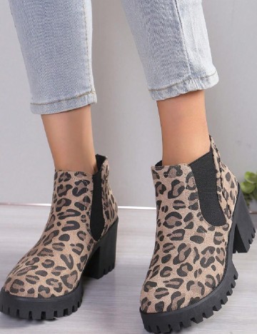 Botine SHEIN, animal print