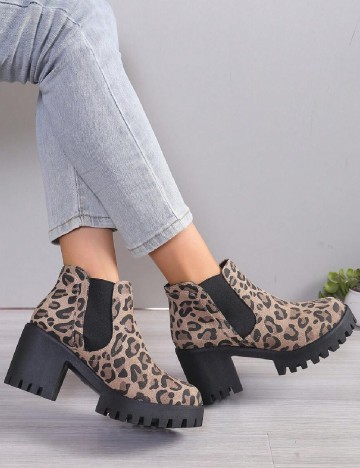 Botine SHEIN, animal print