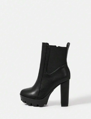 Botine SHEIN, negru