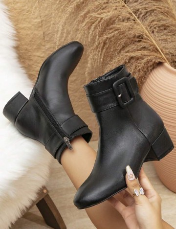 Botine SHEIN, negru