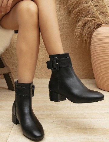 Botine SHEIN, negru