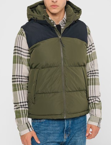 Vesta Jack&Jones, verde inchis