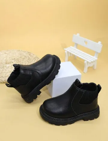 Ghete Shein Kids, negru Negru