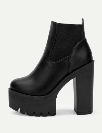 Botine SHEIN, negru