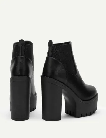 Botine SHEIN, negru Negru