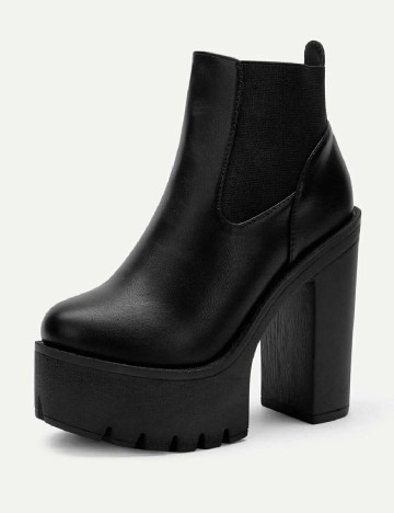 Botine SHEIN, negru