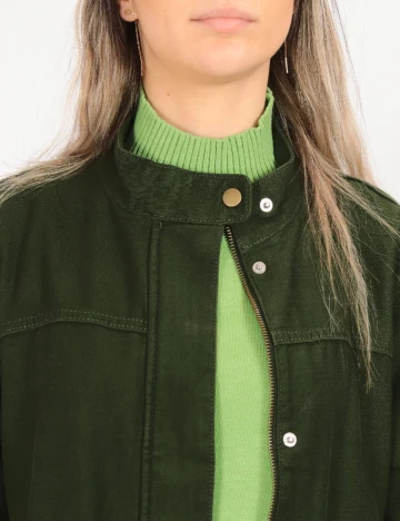 Jacheta Oversize Only, verde Verde