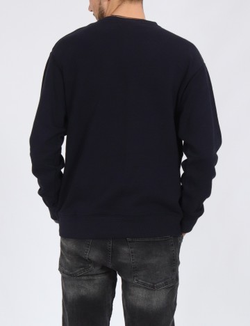 Pulover Jack&Jones, bleumarin inchis