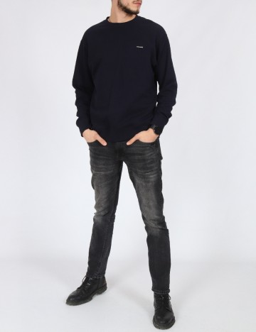 Pulover Jack&Jones, bleumarin inchis